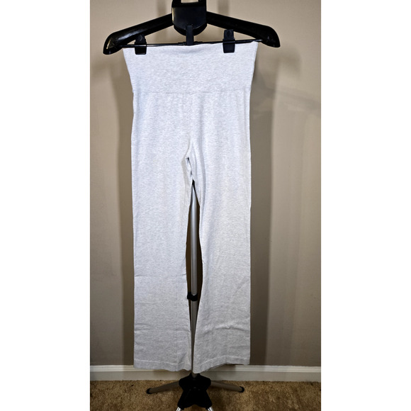 Brandy Melville Womens Flared Leggins Grey XS - Picture 1 of 8